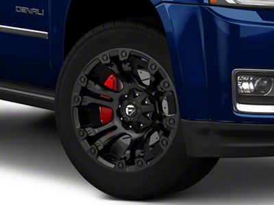 Fuel Wheels Vapor Matte Black 6-Lug Wheel; 20x12; -44mm Offset (15-20 Yukon)