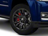 Fuel Wheels Vapor Matte Black 6-Lug Wheel; 20x9; 2mm Offset (15-20 Yukon)
