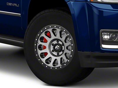 Fuel Wheels Vector Gun Metal 6-Lug Wheel; 17x8.5; 7mm Offset (15-20 Yukon)