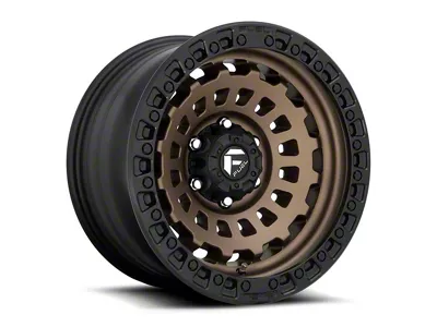 Fuel Wheels Zephyr Matte Bronze 6-Lug Wheel; 18x9; 1mm Offset (15-20 Yukon)