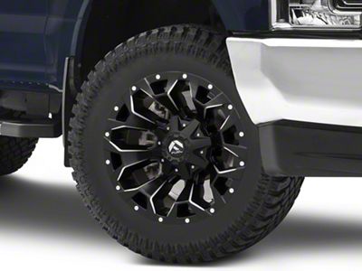 Fuel Wheels Assault Matte Black Milled 8-Lug Wheel; 20x10; -18mm Offset (17-22 F-250 Super Duty)