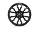 Fuel Wheels Blitz Gloss Black Milled 8-Lug Wheel; 18x9; -12mm Offset (17-22 F-250 Super Duty)