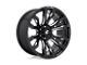 Fuel Wheels Blitz Gloss Black Milled 8-Lug Wheel; 20x9; 20mm Offset (17-22 F-250 Super Duty)