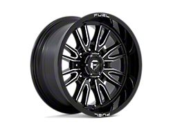 Fuel Wheels Clash Gloss Black Milled 8-Lug Wheel; 20x10; -18mm Offset (17-22 F-250 Super Duty)