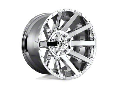 Fuel Wheels Contra Chrome 8-Lug Wheel; 22x12; -44mm Offset (17-22 F-250 Super Duty)