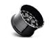 Fuel Wheels Crush Gloss Machined Double Dark Tint 8-Lug Wheel; 22x12; -44mm Offset (17-22 F-250 Super Duty)