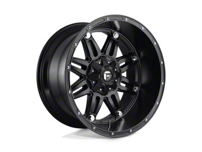 Fuel Wheels Hostage Matte Black 8-Lug Wheel; 22x12; -44mm Offset (17-22 F-250 Super Duty)