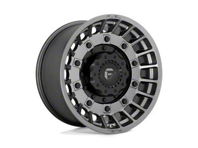 Fuel Wheels Militia Matte Anthracite and Black 8-Lug Wheel; 20x10; -18mm Offset (17-22 F-250 Super Duty)