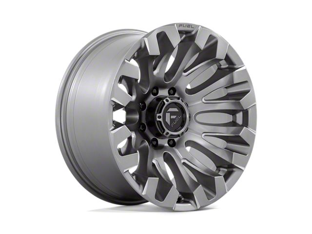 Fuel Wheels Quake Platinum 8-Lug Wheel; 20x10; -18mm Offset (17-22 F-250 Super Duty)