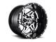 Fuel Wheels Rocker Chrome with Gloss Black Lip 8-Lug Wheel; 22x10; -13mm Offset (17-22 F-250 Super Duty)