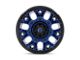 Fuel Wheels Traction Dark Blue with Black Ring 8-Lug Wheel; 20x10; -18mm Offset (17-22 F-250 Super Duty)
