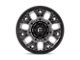 Fuel Wheels Traction Matte Gunmetal with Black Ring 8-Lug Wheel; 20x10; -18mm Offset (17-22 F-250 Super Duty)