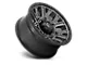 Fuel Wheels Traction Matte Gunmetal with Black Ring 8-Lug Wheel; 20x9; 1mm Offset (17-22 F-250 Super Duty)