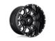 Fuel Wheels Vandal Gloss Black Milled 8-Lug Wheel; 20x12; -43mm Offset (17-22 F-250 Super Duty)