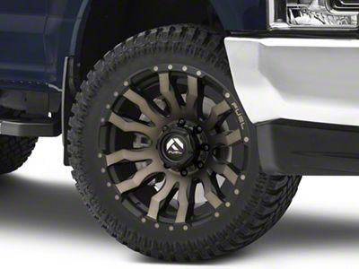 Fuel Wheels Blitz Matte Black Double Dark Tint 8-Lug Wheel; 22x10; -18mm Offset (17-22 F-350 Super Duty SRW)