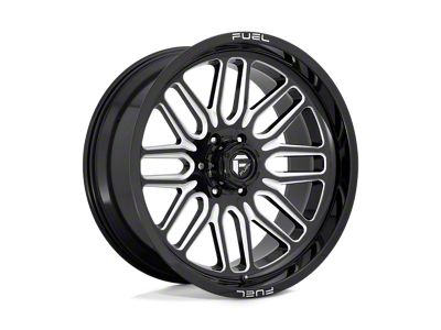 Fuel Wheels Ignite Gloss Black Milled 8-Lug Wheel; 20x10; -18mm Offset (17-22 F-350 Super Duty SRW)
