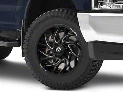 Fuel Wheels Runner Gloss Black Milled 8-Lug Wheel; 20x10; -18mm Offset (17-22 F-350 Super Duty SRW)