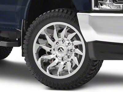 Fuel Wheels Saber Chrome 8-Lug Wheel; 22x12; -44mm Offset (17-22 F-350 Super Duty SRW)