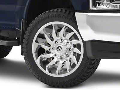 Fuel Wheels Saber Chrome 8-Lug Wheel; 24x12; -44mm Offset (17-22 F-350 Super Duty SRW)