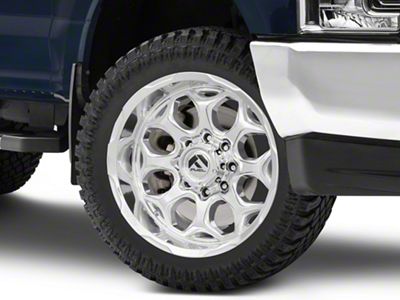 Fuel Wheels Scepter Polished Milled 8-Lug Wheel; 22x12; -44mm Offset (17-22 F-350 Super Duty SRW)
