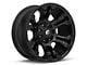 Fuel Wheels Vapor Matte Black 6-Lug Wheel; 20x9; 1mm Offset (99-06 Silverado 1500)