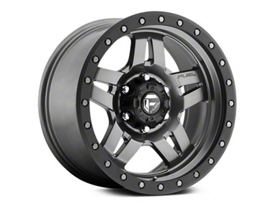 Fuel Wheels Anza Anthracite with Black Ring 6-Lug Wheel; 17x8.5; -6mm Offset (99-06 Sierra 1500)