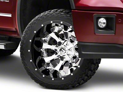 Fuel Wheels Assault Chrome 6-Lug Wheel; 22x12; -44mm Offset (99-06 Sierra 1500)