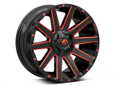 Fuel Wheels Assault Matte Black Milled 6-Lug Wheel; 24x11; -24mm Offset (99-06 Sierra 1500)