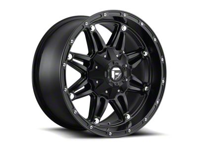 Fuel Wheels Hostage Matte Black 6-Lug Wheel; 18x12; -44mm Offset (99-06 Sierra 1500)