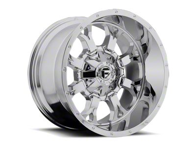 Fuel Wheels Krank Chrome 6-Lug Wheel; 20x10; -24mm Offset (99-06 Sierra 1500)