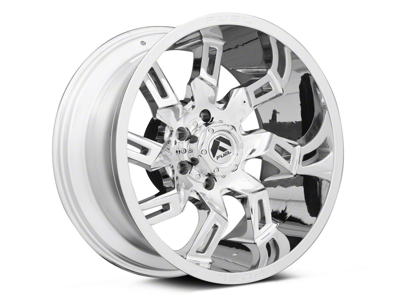 Fuel Wheels Sierra 1500 Lockdown Chrome 6Lug Wheel; 20x10; 18mm Offset D74620008447 (9906