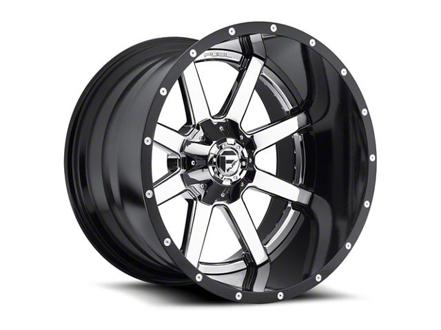 Fuel Wheels Maverick Chrome 6-Lug Wheel; 24x16; -100mm Offset (99-06 Sierra 1500)