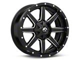Fuel Wheels Maverick Gloss Black Milled 6-Lug Wheel; 20x10; -6mm Offset (99-06 Sierra 1500)