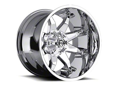 Fuel Wheels Octane Chrome 6-Lug Wheel; 20x12; -44mm Offset (99-06 Sierra 1500)