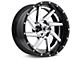 Fuel Wheels Renegade Chrome with Gloss Black Lip 6-Lug Wheel; 22x10; -13mm Offset (99-06 Sierra 1500)