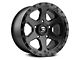 Fuel Wheels Ripper Matte Black 6-Lug Wheel; 17x9; 20mm Offset (99-06 Sierra 1500)