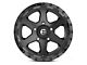 Fuel Wheels Ripper Matte Black 6-Lug Wheel; 17x9; 20mm Offset (99-06 Sierra 1500)