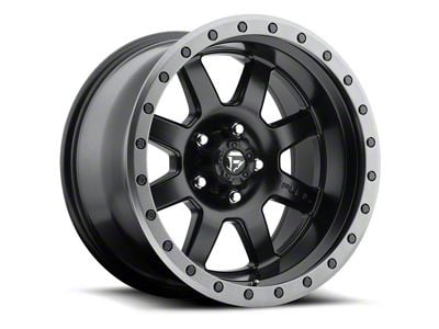 Fuel Wheels Trophy Matte Black 6-Lug Wheel; 18x10; -12mm Offset (99-06 Sierra 1500)