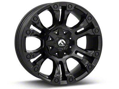Fuel Wheels Vapor Matte Black 6-Lug Wheel; 20x9; 1mm Offset (99-06 Sierra 1500)