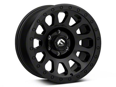 Fuel Wheels Vector Matte Black 6-Lug Wheel; 17x9; -12mm Offset (99-06 Sierra 1500)