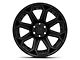 Fuel Wheels Siege Matte Black 6-Lug Wheel; 20x9; 1mm Offset (99-06 Silverado 1500)