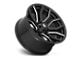 Fuel Wheels Rage Gloss Black Milled 5-Lug Wheel; 20x9; 1mm Offset (02-08 RAM 1500, Excluding Mega Cab)
