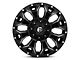 Fuel Wheels Assault Satin Black Milled 6-Lug Wheel; 17x8.5; 25mm Offset (04-08 F-150)