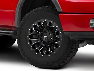 Fuel Wheels Assault Satin Black Milled 6-Lug Wheel; 17x9; -12mm Offset (04-08 F-150)