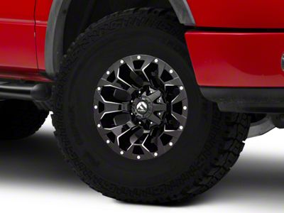Fuel Wheels Assault Gloss Black Milled 6-Lug Wheel; 17x9; -12mm Offset (04-08 F-150)