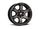 Fuel Wheels Beast Matte Black Machined 6-Lug Wheel; 18x9; 1mm Offset (04-08 F-150)
