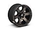 Fuel Wheels Beast Matte Black Machined 6-Lug Wheel; 18x9; 20mm Offset (04-08 F-150)