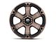 Fuel Wheels Beast Matte Black Machined 6-Lug Wheel; 20x9; 1mm Offset (04-08 F-150)