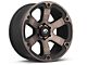 Fuel Wheels Beast Matte Black Machined 6-Lug Wheel; 20x9; 20mm Offset (04-08 F-150)