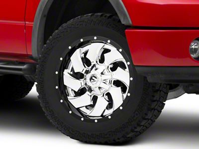 Fuel Wheels Cleaver Chrome 6-Lug Wheel; 20x9; 1mm Offset (04-08 F-150)